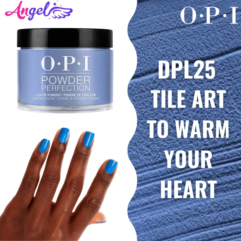 Opi Dip Powder Dp L25 Tile Art To Warm Your Heart 1