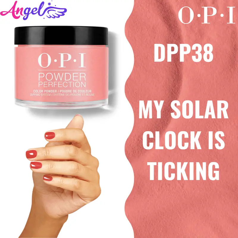 Opi Dip Powder Dp P38 My Solar Clock Is Ticking 1