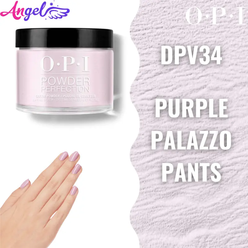 Opi Dip Powder Dp V34 Purple Palazzo Pants 1