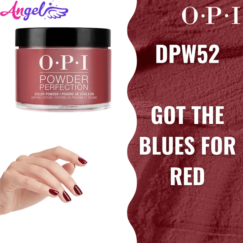 Opi Dip Powder Dp W52 Got The Blues For Red 1