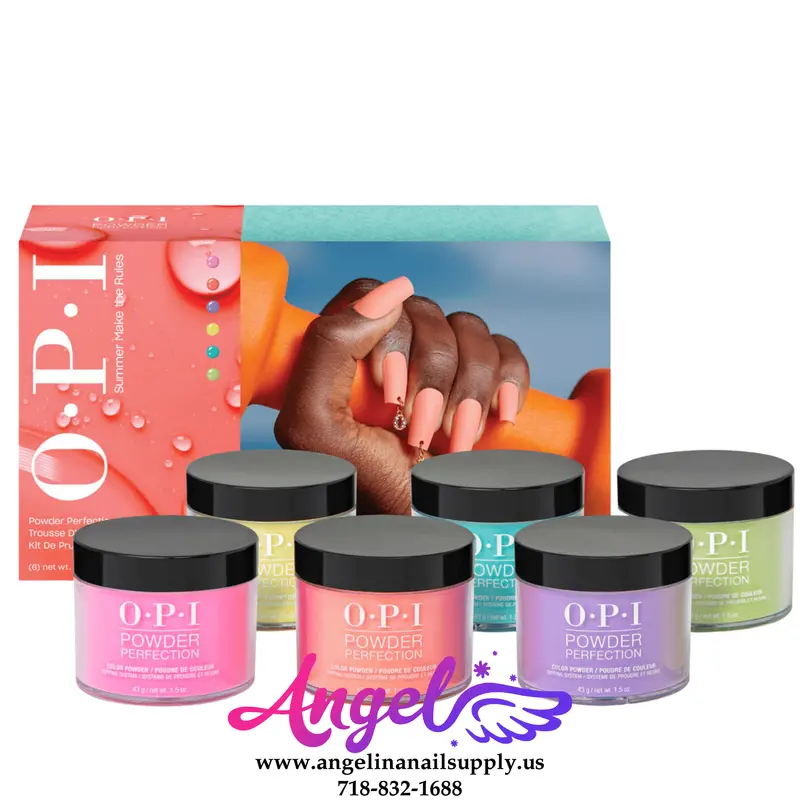 Opi Dip Powder - Summer Make The Rules Collection 6 Colors | Summer 2023 1