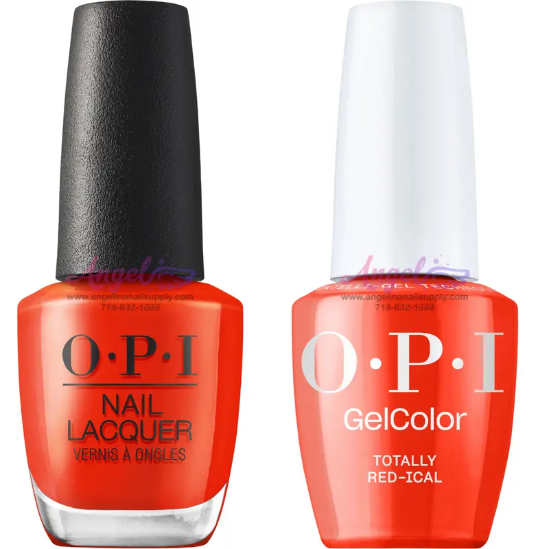 Opi Duo Gc-Nl F034 Totally Red-Ical 1