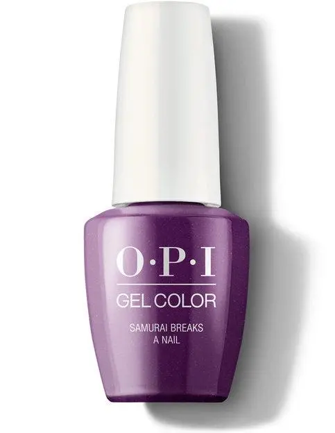 Opi Gel Color Gc T85 Samurai Breaks A Nail 1