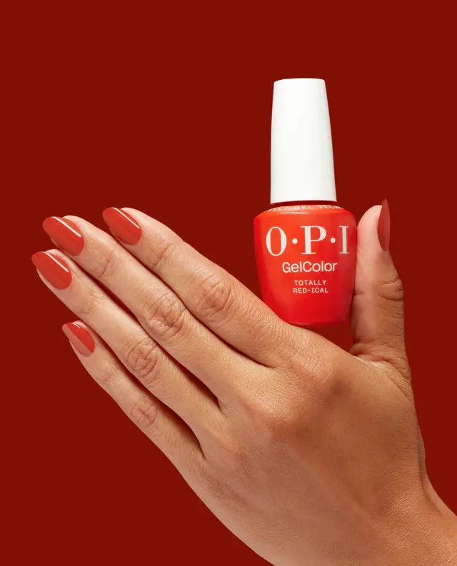 Opi Gel Color Gct F034 Totally Red-Ical 1