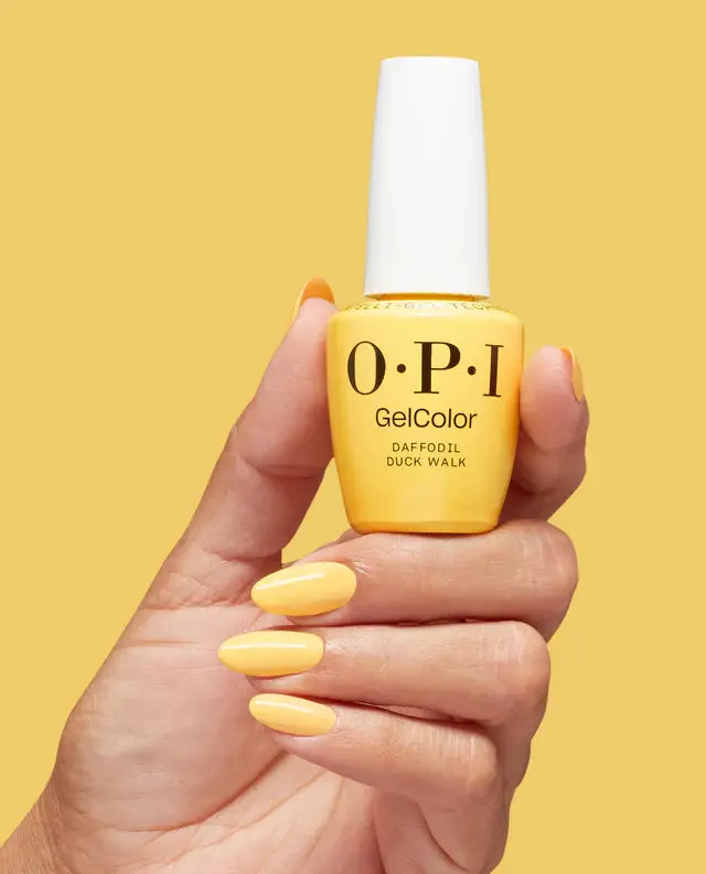 Opi Gel Color Gct S056 Daffodil Duck Walk 1