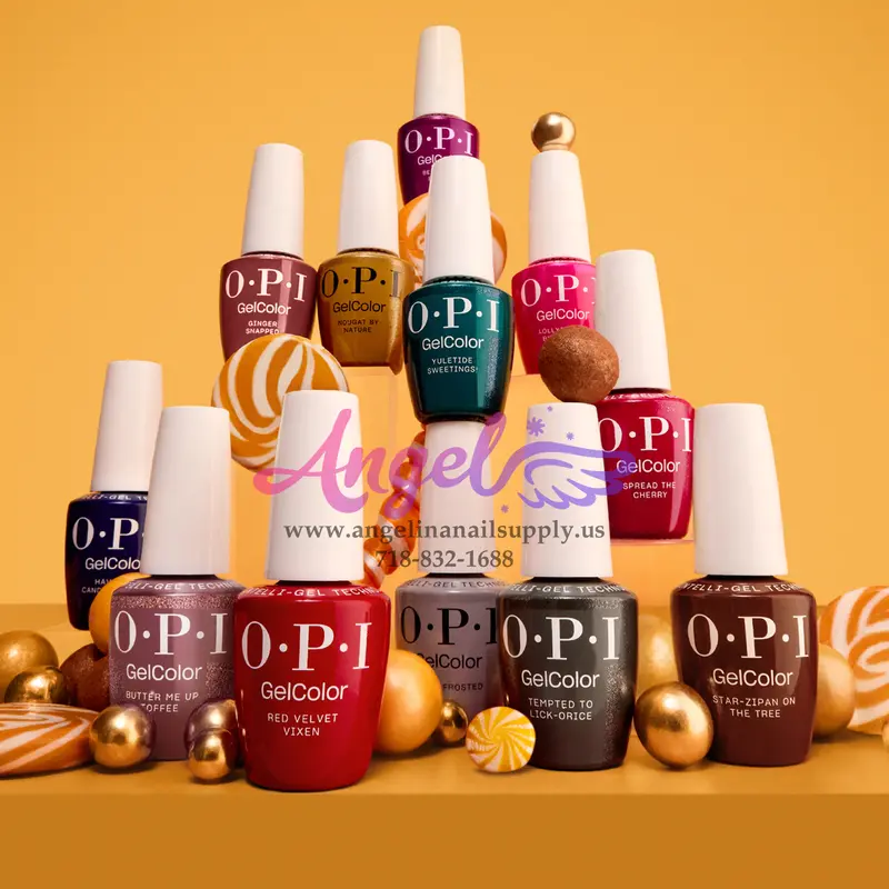 Opi Gel Color - Good Enough To Treat Collection 12 Colors Only| Holiday 2025 1