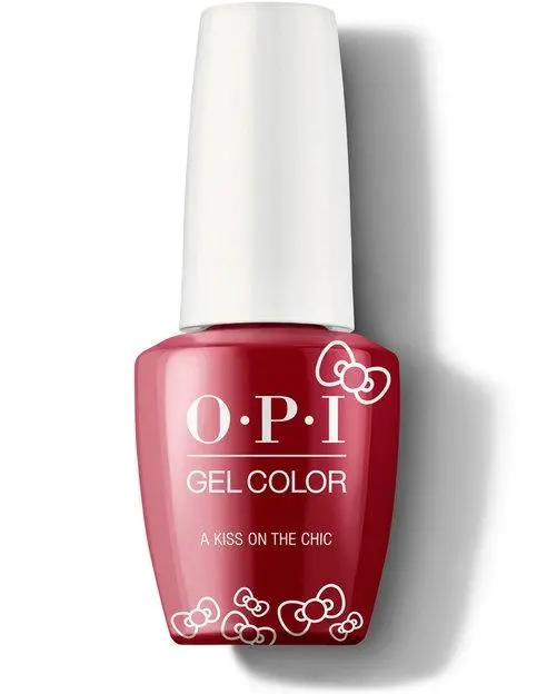 Opi Gel Color Hp L05 A Kiss On The Chic 1