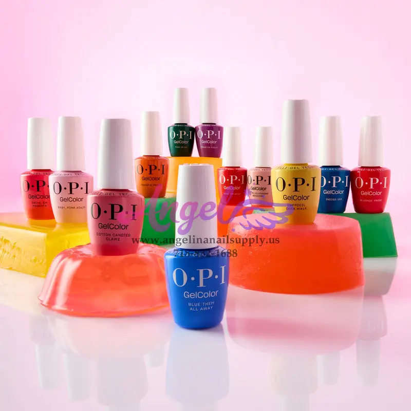 Opi Gel Color - Make'em Jelly Collection 12 Colors Only | Summer 2025 1