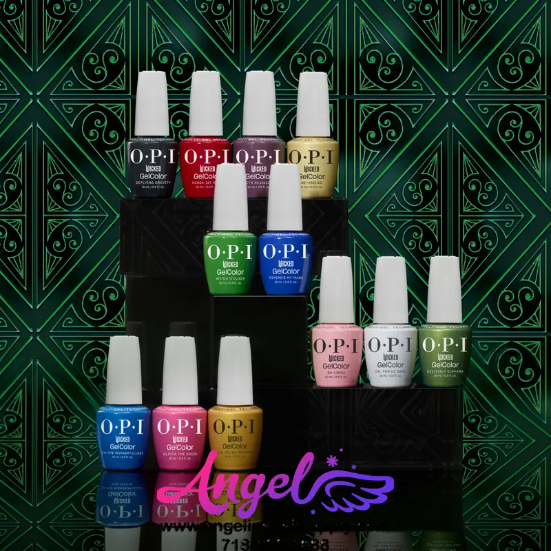 Opi Gel Color - Wicked Collection 12 Colors Only| Holiday 2024 1