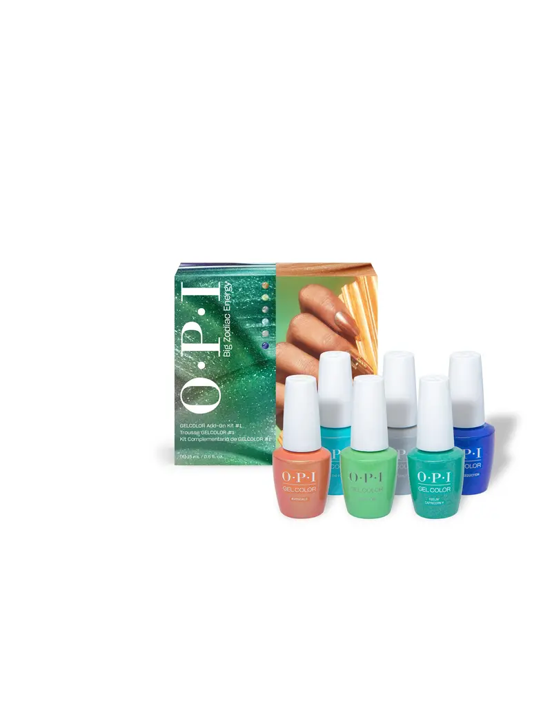 Opi Gel Colors - Big Zodiac Energy 6 Colors #1 1