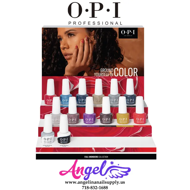 Opi Gel Colors - Fall Wonders Collection 12 Colors & 1 Base Gel 1 Top Gel| Fall 2022 1