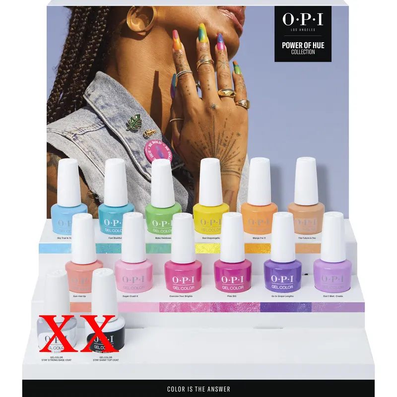 Opi Gel Colors - Power Of Hue Collection 12 Colors Only | Summer 2022 1