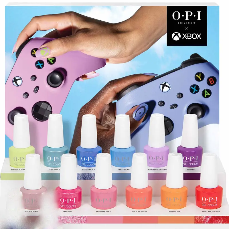 Opi Gel Colors - Xbox Collection 12 Colors Only| Spring 2022 1