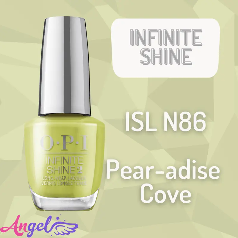 Opi Infinite Shine Isl N86 Pear-Adise Cove 1