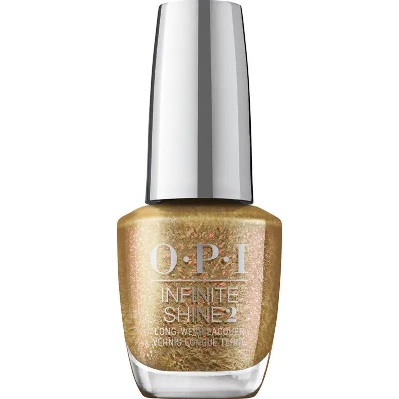 Opi Infinite Shine Isl Q02 Five Golden Flings 1