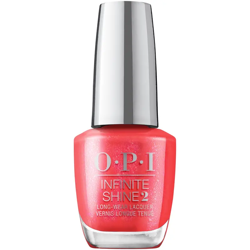 Opi Infinite Shine Isl S010 Left Your Texts On Red 1