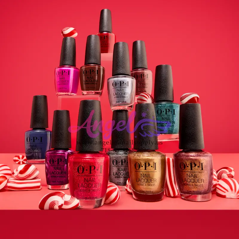 Opi Nail Lacquer - Good Enough To Treat Collection 12 Colors| Holiday 2025 1