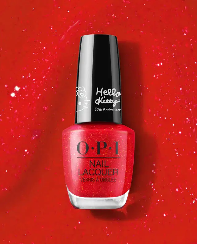Opi Nail Lacquer Nl Hk04 Hello Kitty, Hello Pretty 1