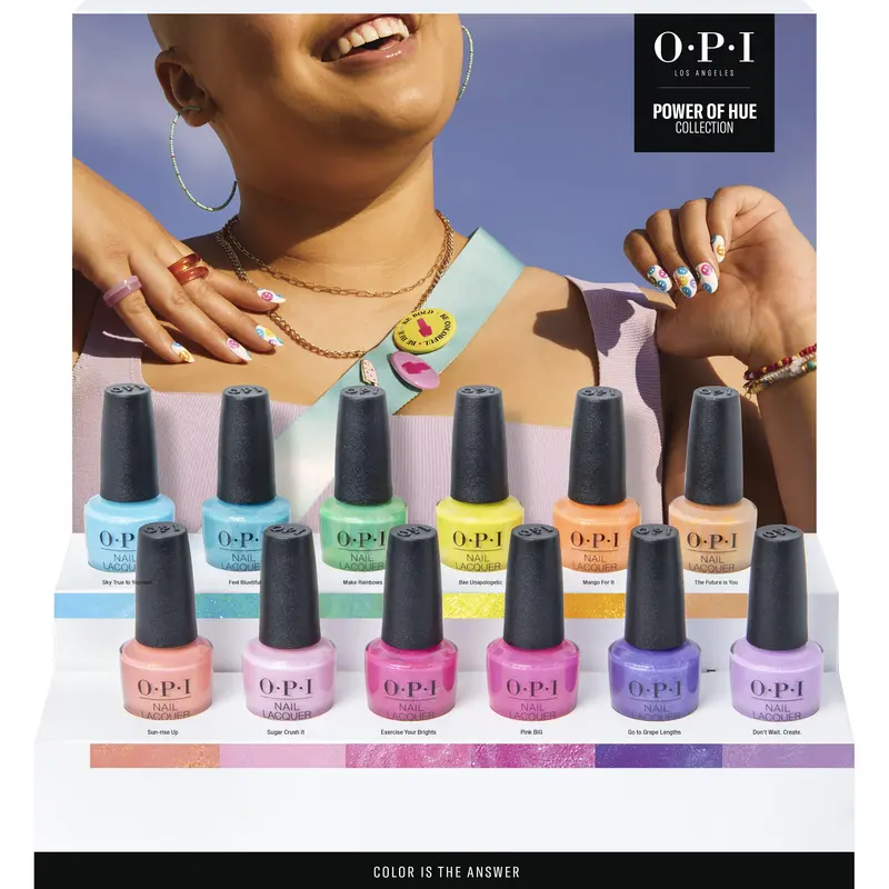 Opi Nail Lacquer - Power Of Hue Collection 12 Colors | Summer 2022 1