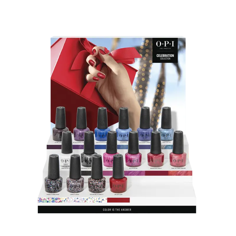 Opi Nail Lacquer - The Celebration Collection 12 Colors | Holiday 2021 1