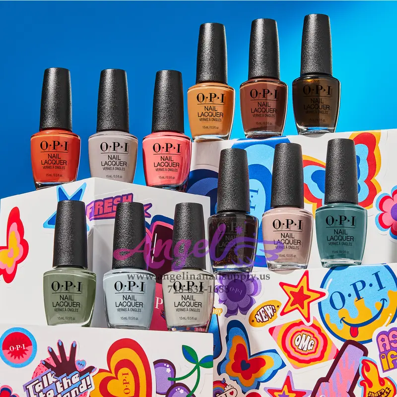 Opi Nail Lacquer - What's Your Mani-Tude? Collection 12 Colors| Fall 2025 1