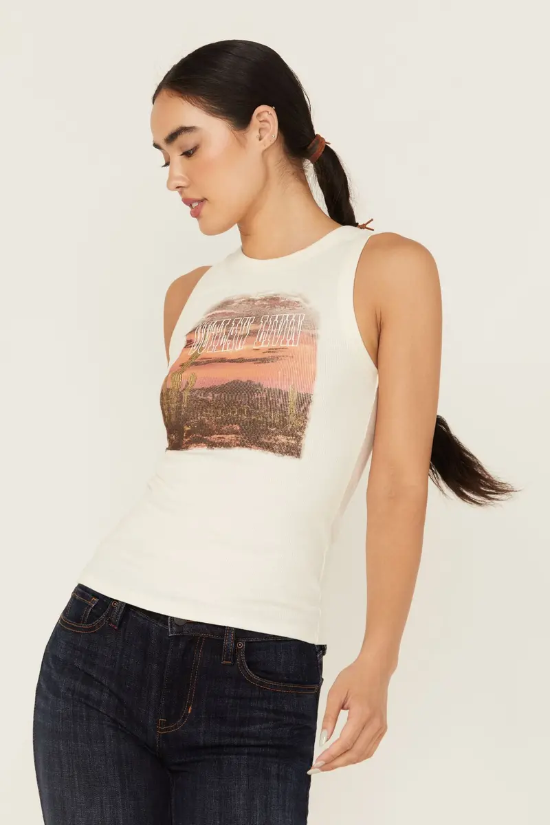 Outlaw Livin Sleeveless Ribbed Tank Top 1
