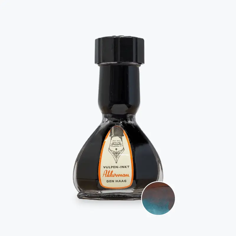 P.W. Akkerman - Fountain Pen Ink - 08 Diep-Duinwaterblauw 1