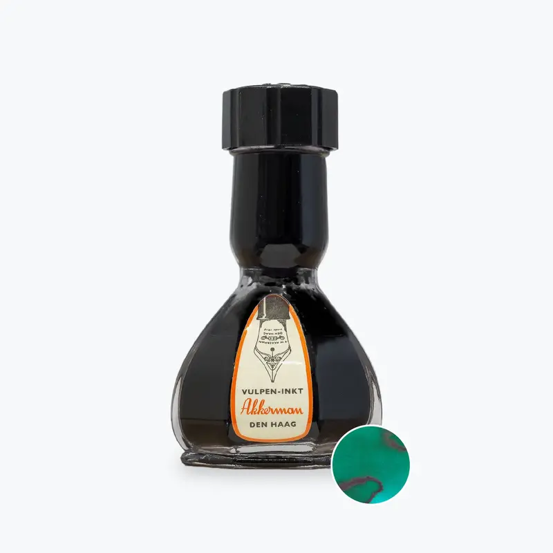 P.W. Akkerman - Fountain Pen Ink - 25 Denneweg Groen 1