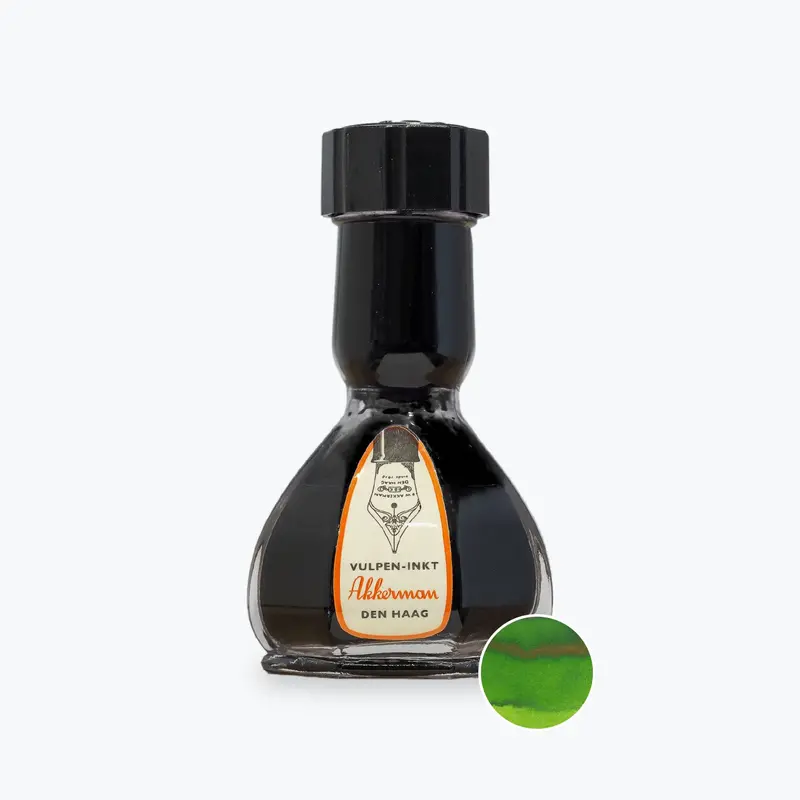 P.W. Akkerman - Fountain Pen Ink - 28 Hofkwartier Groen 1