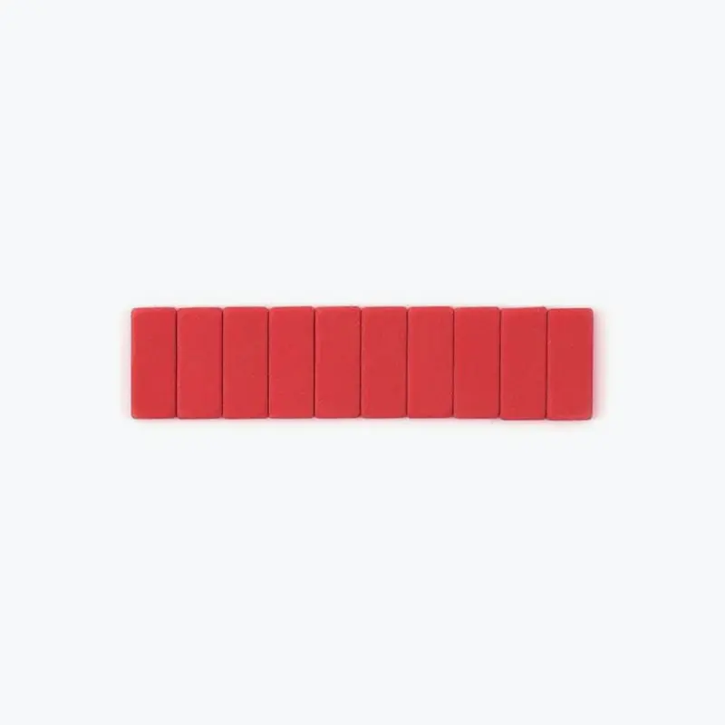 Palomino Blackwing - Replacement Erasers - 10 Pack - Red 1