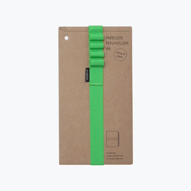 Papelote - Elastic Pen Strap - A4 - Crimson 2