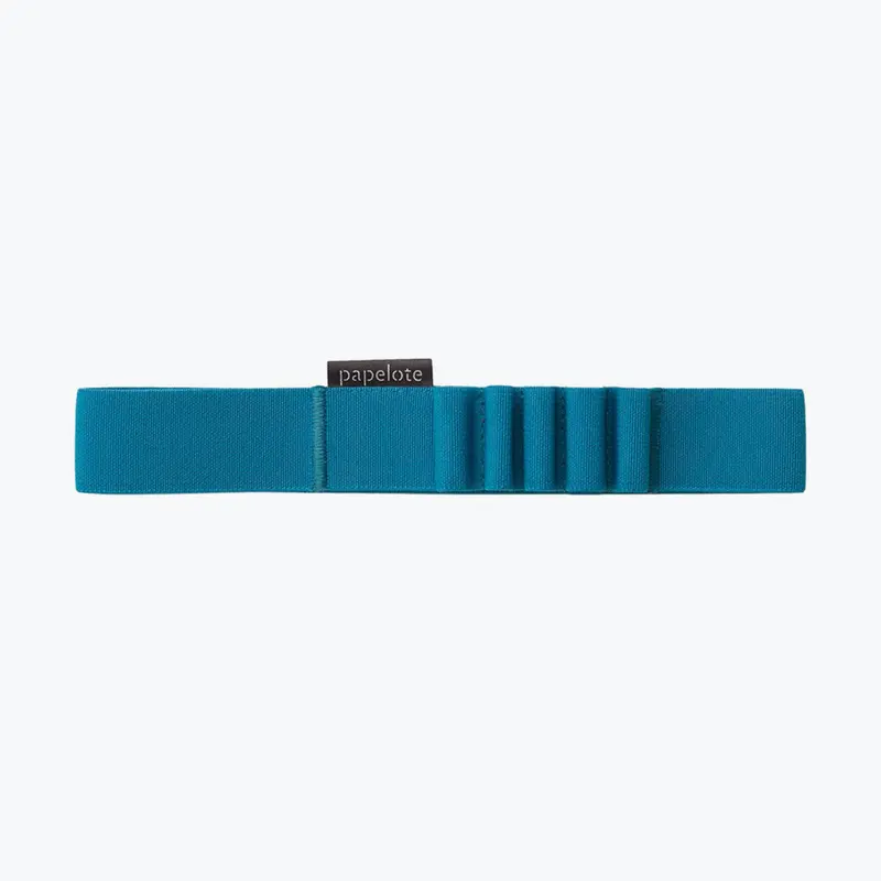 Papelote - Elastic Pen Strap - A4 - Teal 1