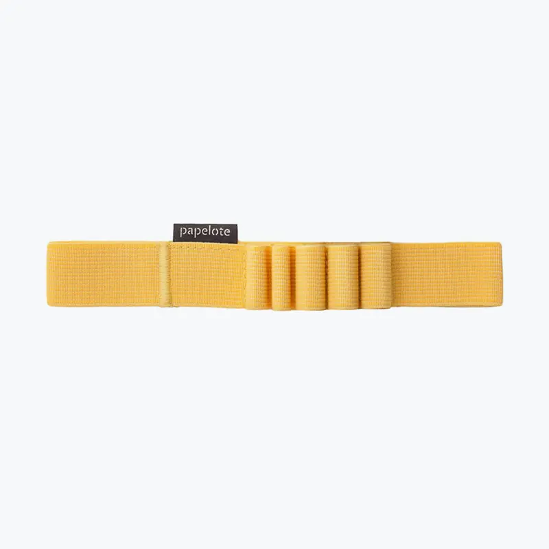 Papelote - Elastic Pen Strap - A4 - Yellow 1