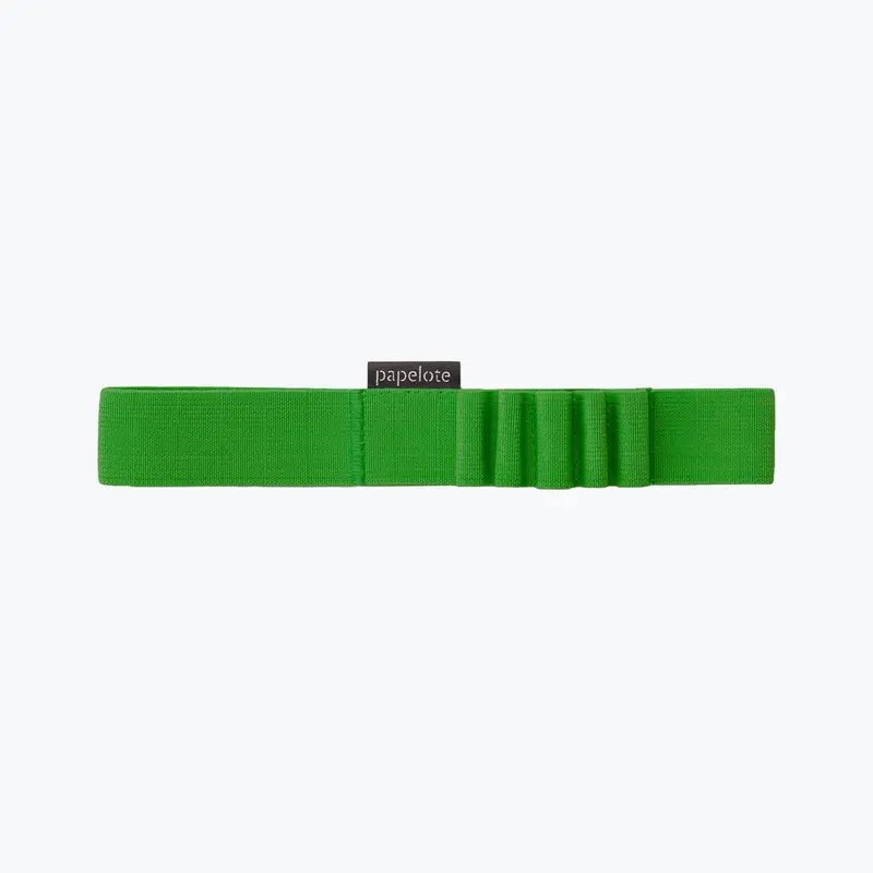 Papelote - Elastic Pen Strap - A5 - Green 1