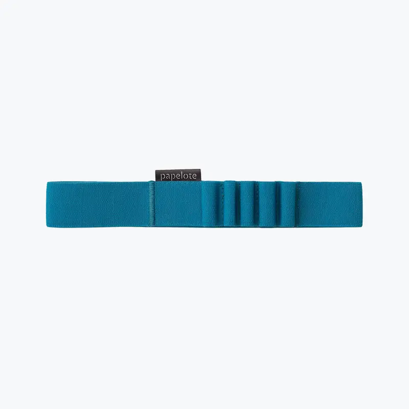 Papelote - Elastic Pen Strap - A5 - Teal 1