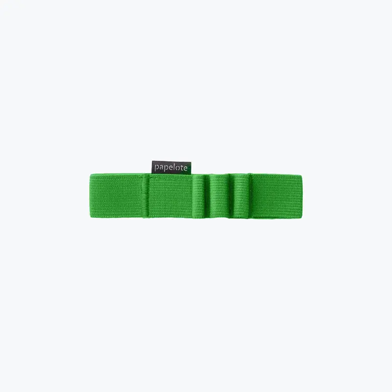 Papelote - Elastic Pen Strap - A6 - Green 1