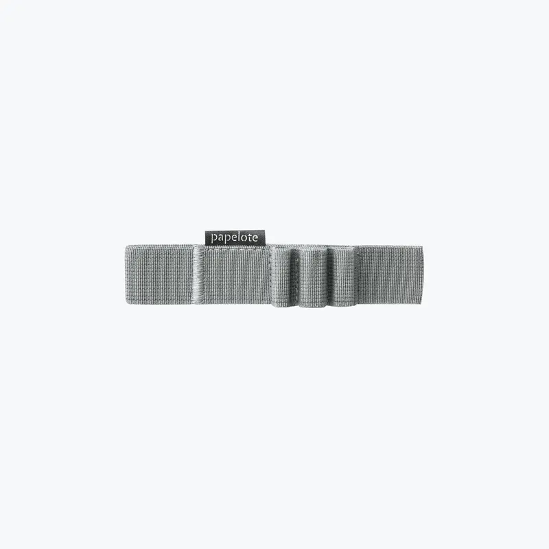Papelote - Elastic Pen Strap - A6 - Grey 1