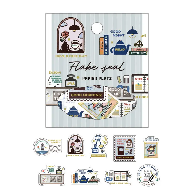 Papier Platz - Sticker Seal - Flake Seal - Favorite Thing 1