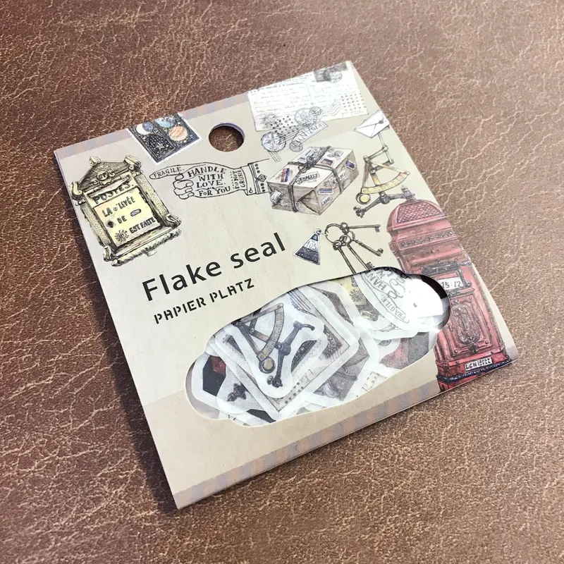 Papier Platz - Sticker Seal - Flake Seal - Post Marks 1