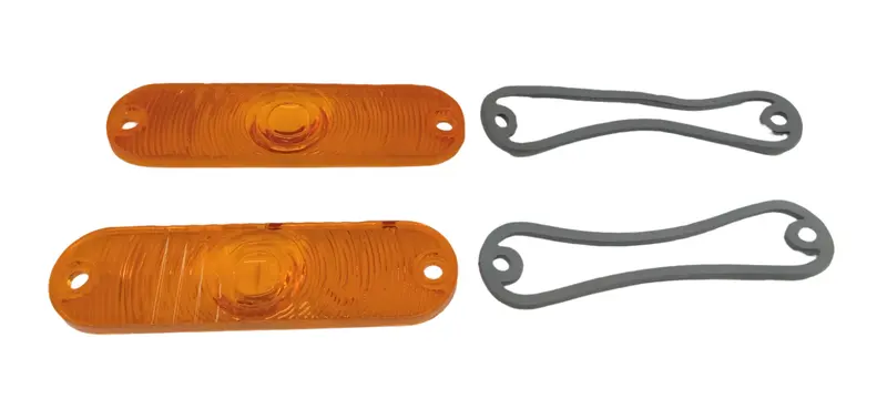Parking Lamp Lens, Set Of 2, 1964-1968 American, 1969 Rambler, Hurst Sc/Rambler, 1966-69 Rogue 1