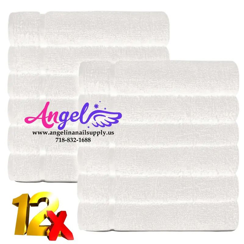 Pedicure Towel - White (Box Of 144) 1