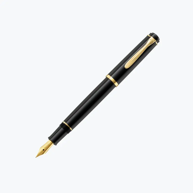 Pelikan - Classic P200 Fountain Pen - Black (Cartridge) 1