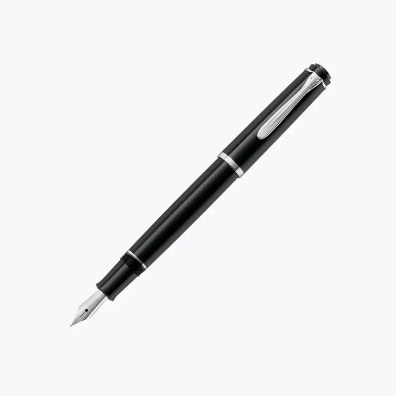 Pelikan - Classic P205 Fountain Pen - Black (Cartridge) 1