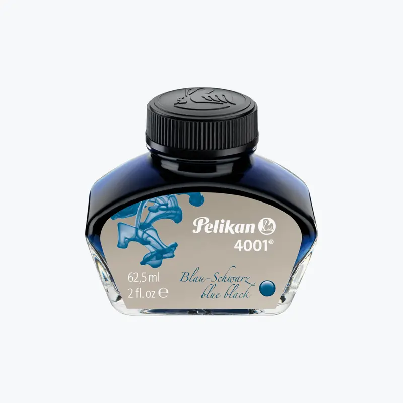 Pelikan - Fountain Pen Ink - 4001 - 62.5Ml - Blue-Black 1
