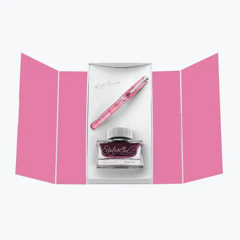 Pelikan - Fountain Pen Set - Classic M205 - Rose Quartz 1