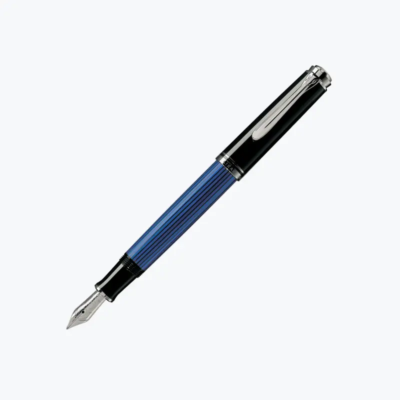 Pelikan - Souverän M405 Fountain Pen - Black-Blue 1