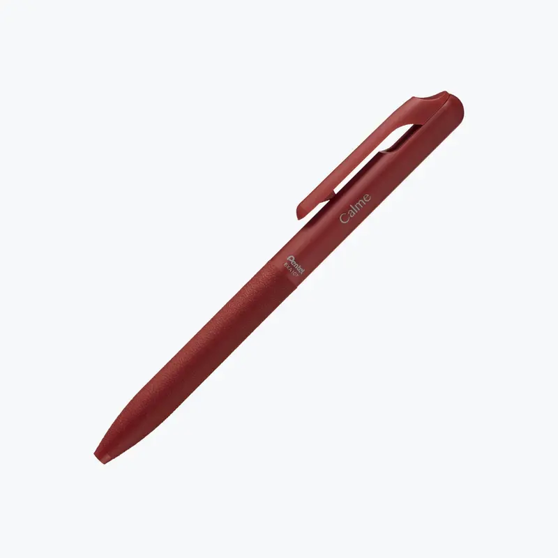 Pentel - Ballpoint Pen - Calme - Red (Red Ink) 1