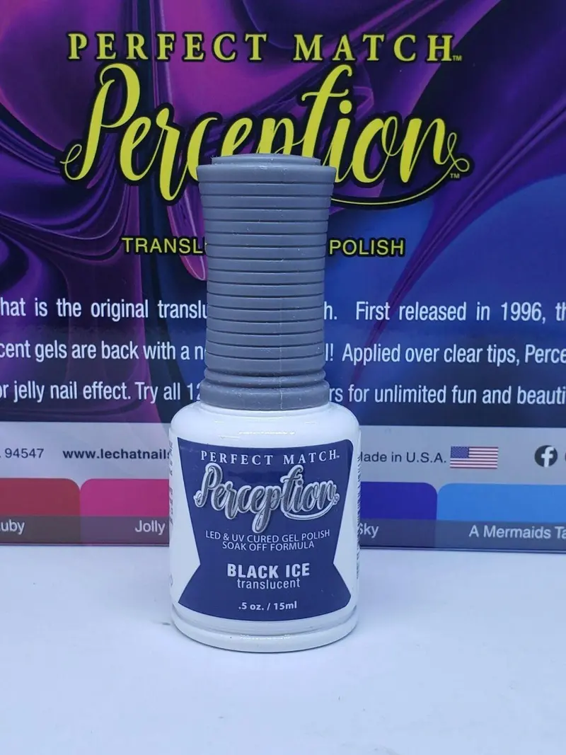 Perception Translucent Gel 12 Black Ice| Perfect Match 1