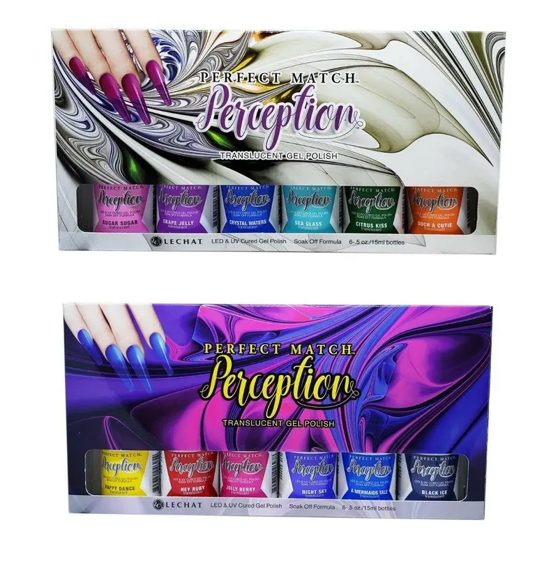 Perception Translucent Gel Complete Set  - 01->12 | Perfect Match 1