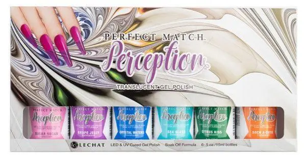 Perception Translucent Gel Set #1 - 01->06 | Perfect Match 1